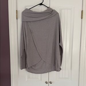 LuLaRoe Women's Cowl Neck Sweater in Gray
